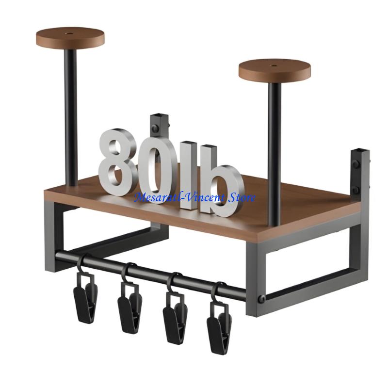 A70F Прочная настенная стойка  – обзор и цена Motorcycle Gear Display Rack